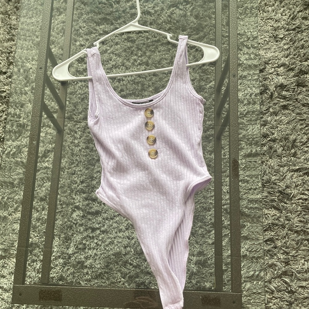 Purple bodysuit